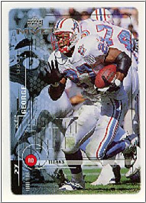 NFL 1999 Upper Deck MVP - No. 185 - Eddie George