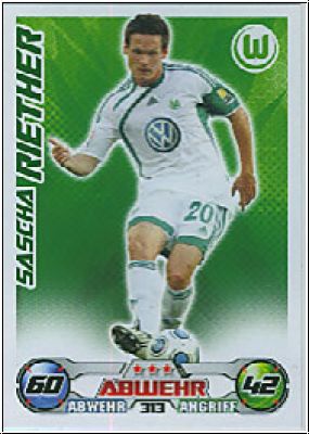 Soccer 2009/10 Topps Match Attax - No 313 - Sascha Riether