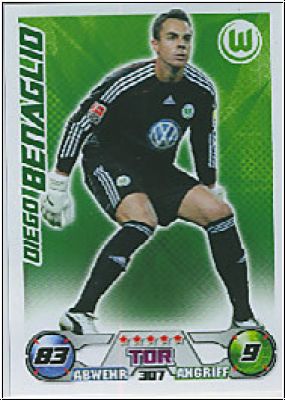 Soccer 2009/10 Topps Match Attax - No 307 - Diego Benaglio