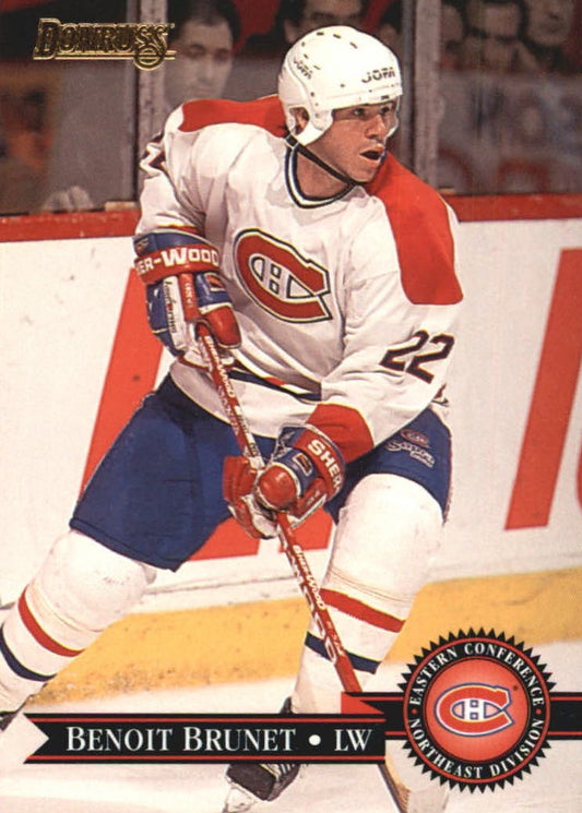 NHL 1995/96 Donruss - No. 367 - Benoit Brunet