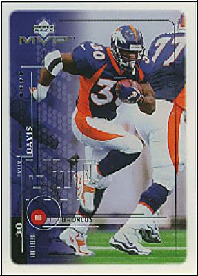 NFL 1999 Upper Deck MVP - No. 198 - Terrell Davis