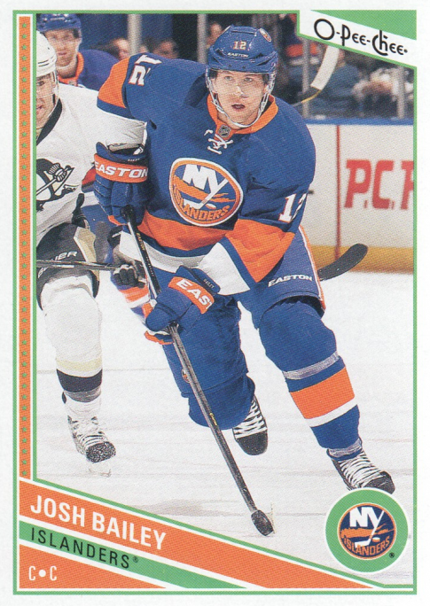 NHL 2013-14 O-Pee-Chee - No 369 - Josh Bailey