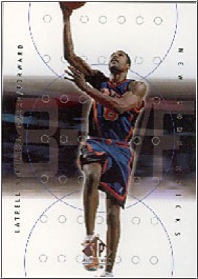 NBA 2000/01 SP Authentic - No. 55 - Latrell Sprewell