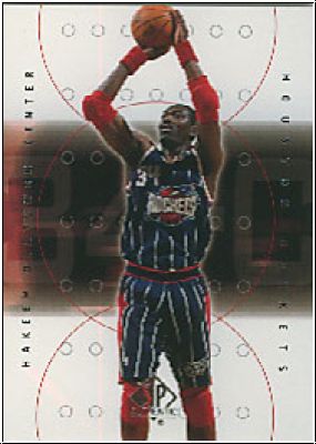 NBA 2000/01 SP Authentic - No. 29 - Hakeem Olajuwon