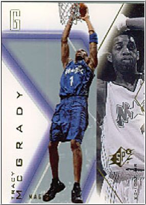 NBA 2001/02 SPx - No 61 - Tracy McGrady