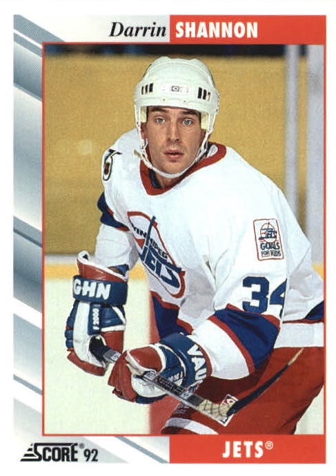 NHL 1992 / 93 Score - No 36 - Darrin Shannon