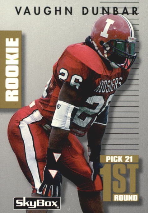 NFL 1992 SkyBox Prime Time - No 036 - Vaughn Dunbar
