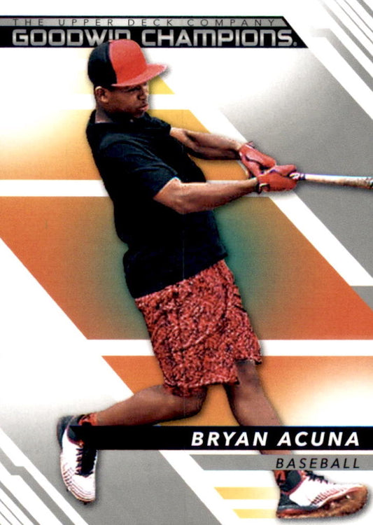 MLB 2022 Upper Deck Goodwin Champions - No 36 - Bryan Acuna
