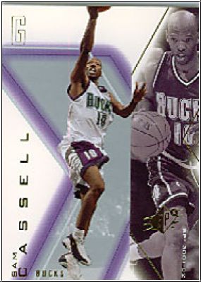 NBA 2001/02 SPx - No. 50 - Sam Cassell