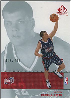 NBA 2000/01 SP Game Floor - No 91 - Jason Collier