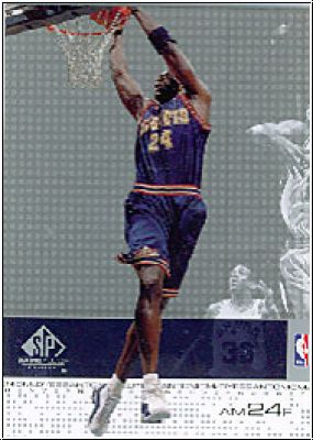 NBA 2000/01 SP Game Floor - No 13 - Antonio McDyess