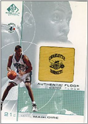 NBA 2000-01 SP Game Floor Authentic Floor - No JM - Jamaal Magloire