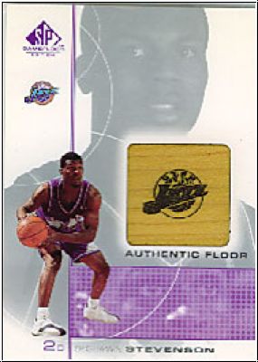 NBA 2000-01 SP Game Floor Authentic Floor - No DS -DeShawn Stevenson