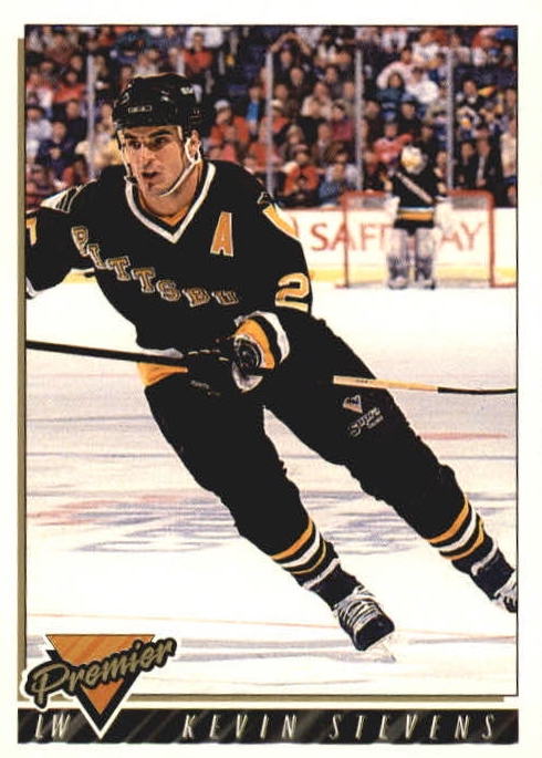 NHL 1993 / 94 Topps Premier - No 370 - Kevin Stevens