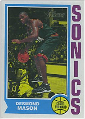 NBA 2001/02 Topps Heritage - No 194 - Desmond Mason