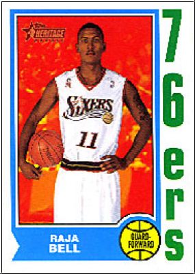 NBA 2001/02 Topps Heritage - No 237 - Raja Bell