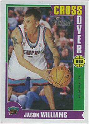 NBA 2001 / 02 Topps Heritage Crossover - No C9 - Jason Williams