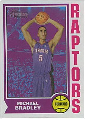 NBA 2001 / 02 Topps Heritage - No 206 - Michael Bradley