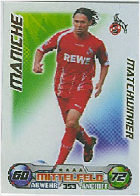 Fussball 2009 / 10 Topps Match Attax - No 353 - Maniche