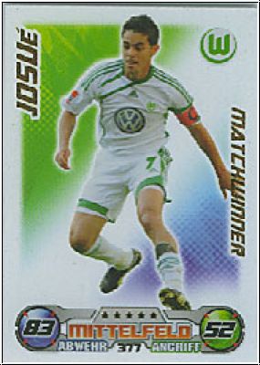 Soccer 2009/10 Topps Match Attax - No 377 - Josué