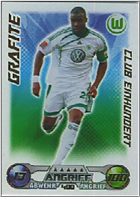 Soccer 2009/10 Topps Match Attax - No 400 - Grafite