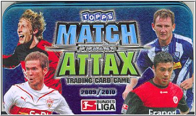 Football 2009-10 Topps Match Attax collection box motif 1
