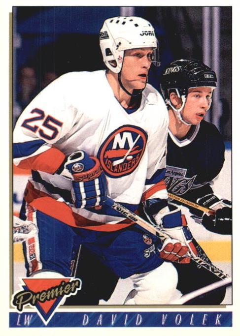 NHL 1993 / 94 Topps Premier - No 371 - David Volek