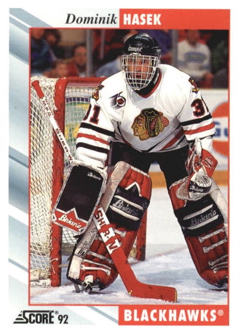 NHL 1992 / 93 Score - No 373 - Dominik Hasek