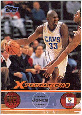 NBA 2001/02 Topps Xpectations - No 11 - Jumaine Jones