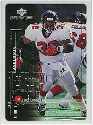 NFL 1999 Upper Deck MVP - No 8 - Jamal Anderson