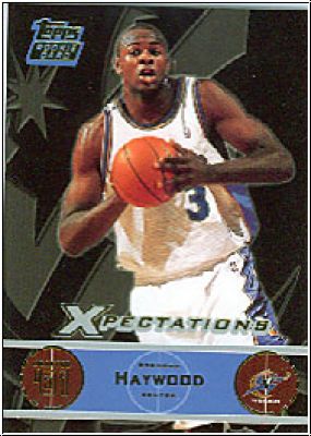 NBA 2001/02 Topps Xpectations - No 120 - Brendan Haywood