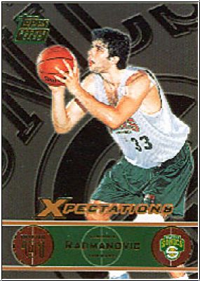 NBA 2001/02 Topps Xpectations - No 112 - Vladimir Radmanovic