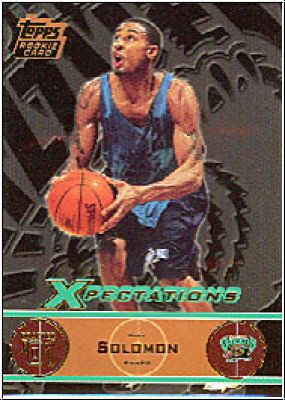 NBA 2001/02 Topps Xpectations - No 131 - Will Solomon