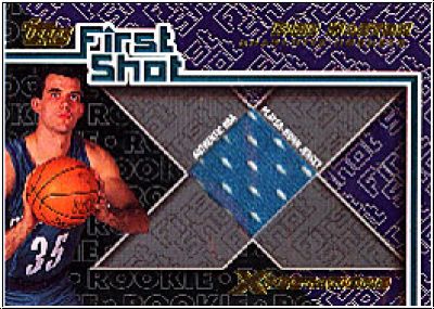 NBA 2001/02 Topps Xpectations First Shot - No FS-16 - Kirk Haston