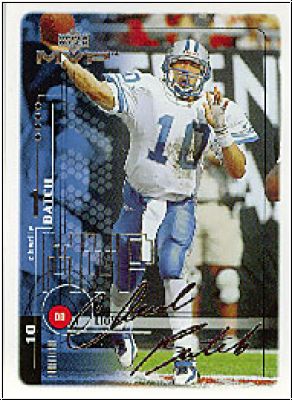 NFL 1999 Upper Deck MVP Silver Script - No 68 - Charlie Batch