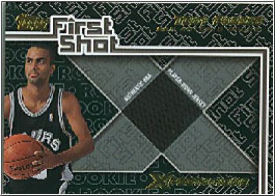 NBA 2001/02 Topps Xpectations First Shot - No FS-25 - Tony Parker