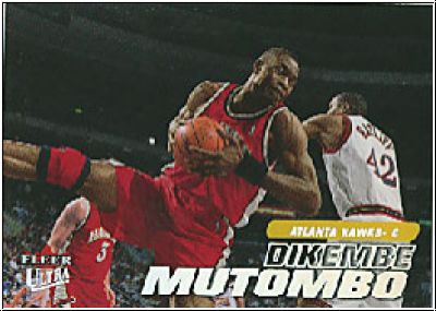 NBA 2000/01 Ultra - No 151 - Dikembe Mutombo