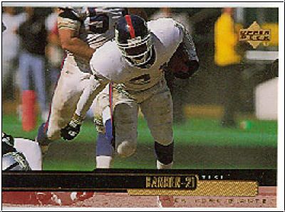 NFL 1999 Upper Deck - No 138 - Tiki Barber