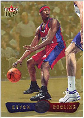 NBA 2001/02 Ultra Gold Medallion - No. 128 - Keyon Dooling