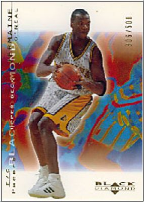 NBA 2000 / 01 Black Diamond Gold - No 33 - Jermaine O'Neal