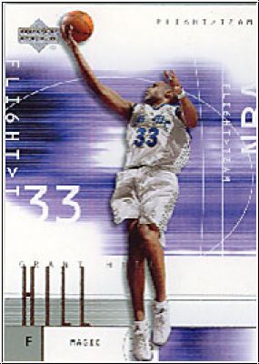 NBA 2001/02 Upper Deck Flight Team - No. 87 - Grant Hill