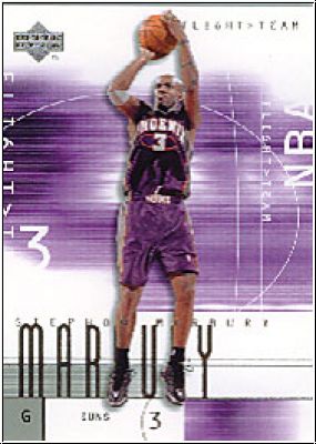 NBA 2001/02 Upper Deck Flight Team - No. 38 - S. Marbury