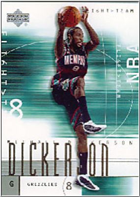 NBA 2001/02 Upper Deck Flight Team - No 60 - M. Dickerson