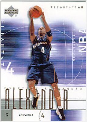 NBA 2001/02 Upper Deck Flight Team - No. 33 - A. Courtney