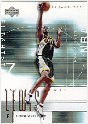 NBA 2001/02 Upper Deck Flight Team - No. 58 - Rashard Lewis