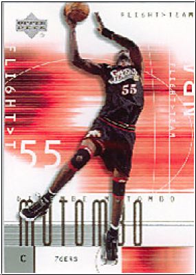 NBA 2001/02 Upper Deck Flight Team - No 6 - Dikembe Mutombo