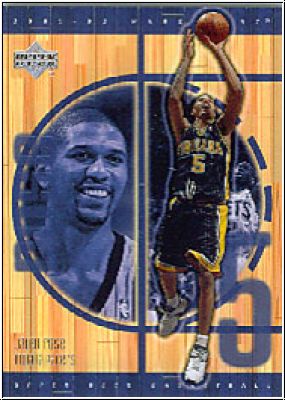 NBA 2001/02 Upper Deck Hardcourt - No. 32 - Jalen Rose