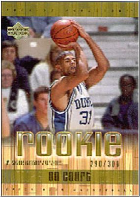 NBA 2001/02 Upper Deck Hardcourt - No. 115 - Shane Battier