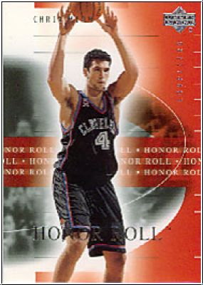 NBA 2001/02 Upper Deck Honor Roll - No. 14 - Chris Mihm