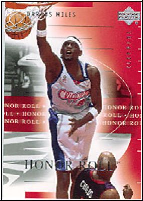 NBA 2001/02 Upper Deck Honor Roll - No. 34 - Darius Miles